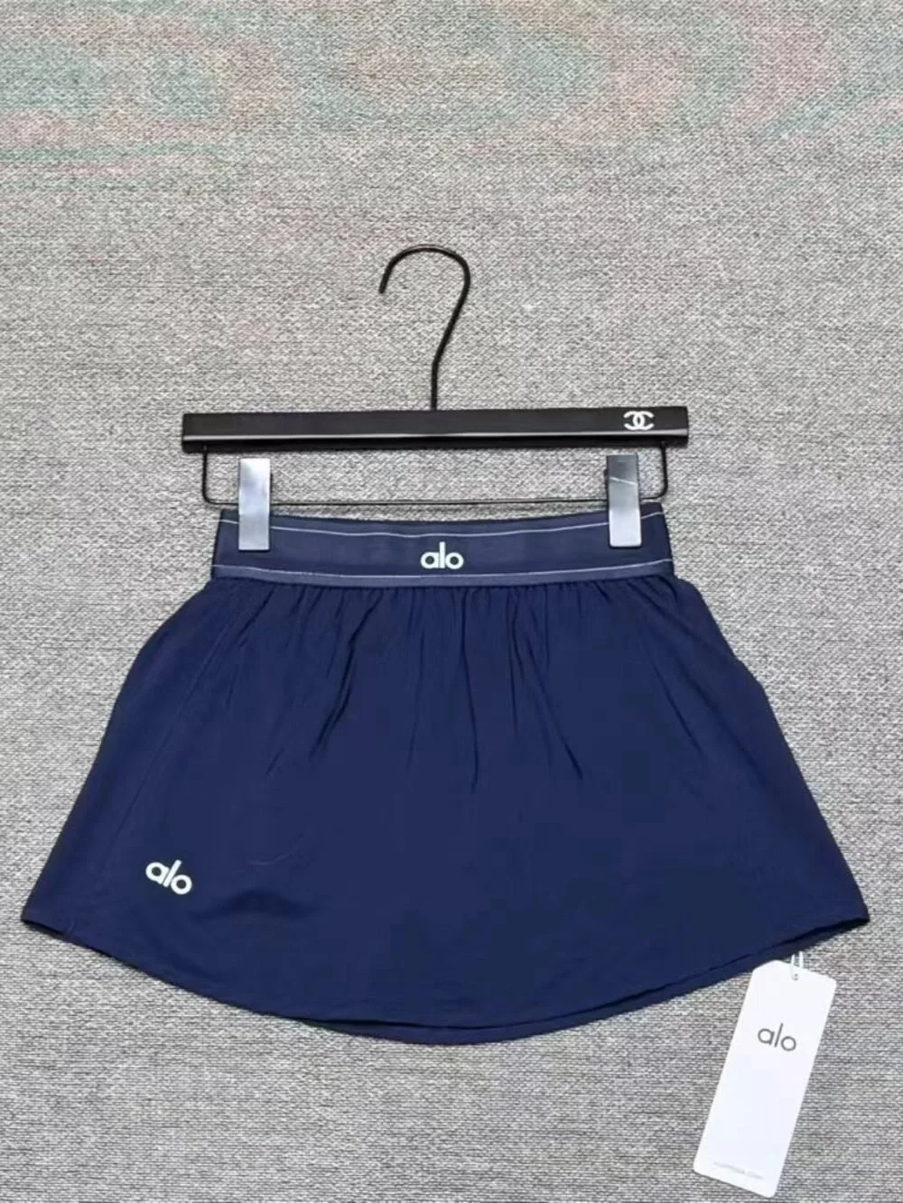 ALO Yoga Navy Blue Circle Skirt
